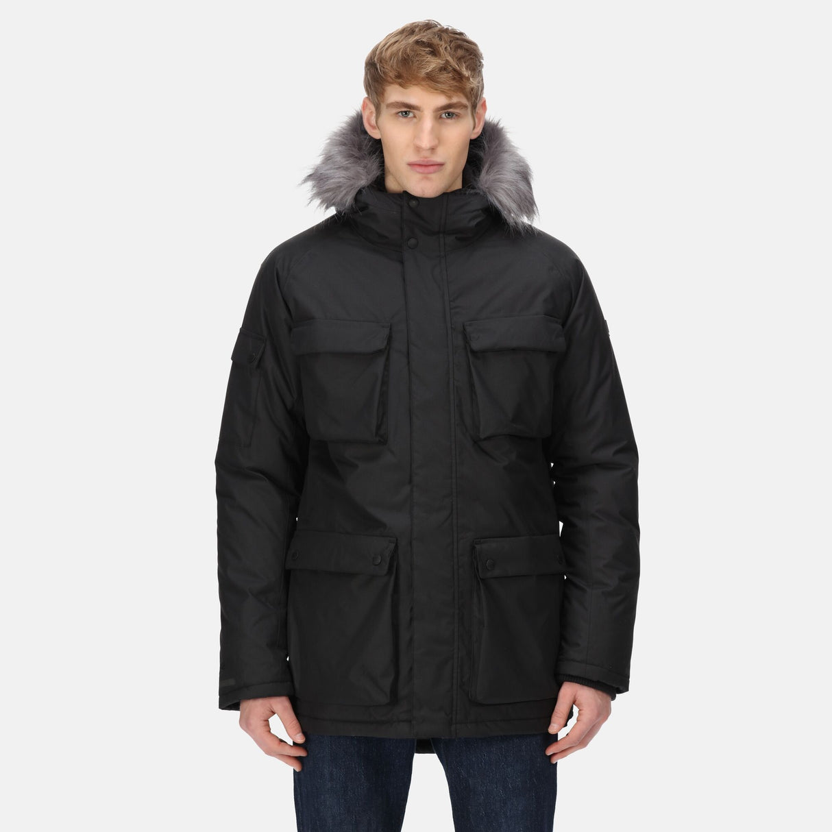 Regatta Mens Aziel Waterproof Insulated Parka Jacket