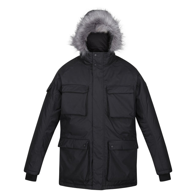 Regatta Mens Aziel Waterproof Insulated Parka Jacket