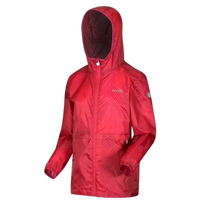 Regatta Kids Bagley Lightweight Packaway Waterproof Jacket