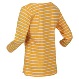 Regatta Womens Bayla 3/4 Sleeved Top Striped T Shirt