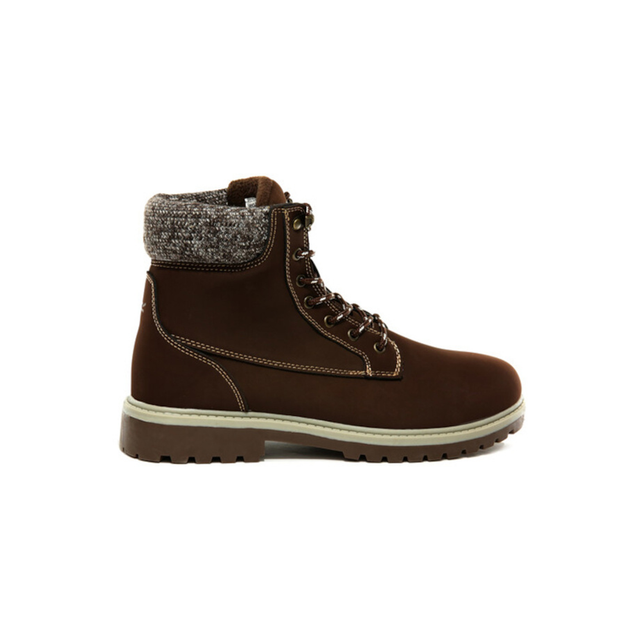 Regatta Mens Bayley Fleece Lined Winter Leather Boots