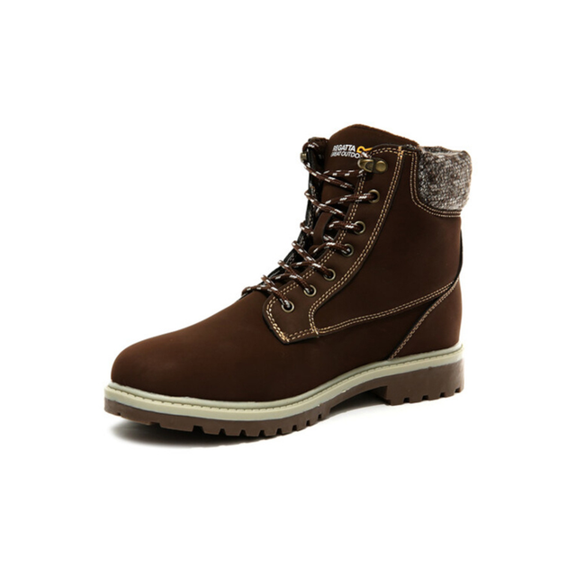 Regatta Mens Bayley Fleece Lined Winter Leather Boots