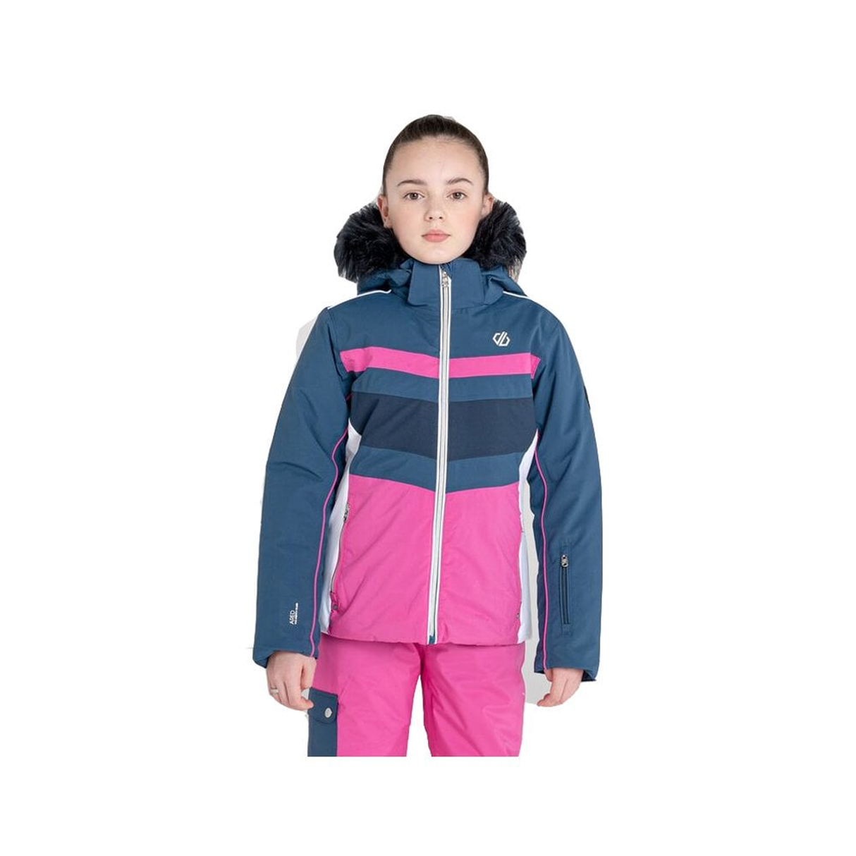 Dare2b Girls Kids Belief Insulated Waterproof Ski Jacket