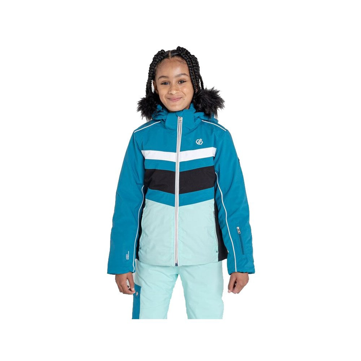 Dare2b Girls Kids Belief Insulated Waterproof Ski Jacket