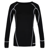 Regatta Womens Beru Merino Wool Overhead Base Layer Top