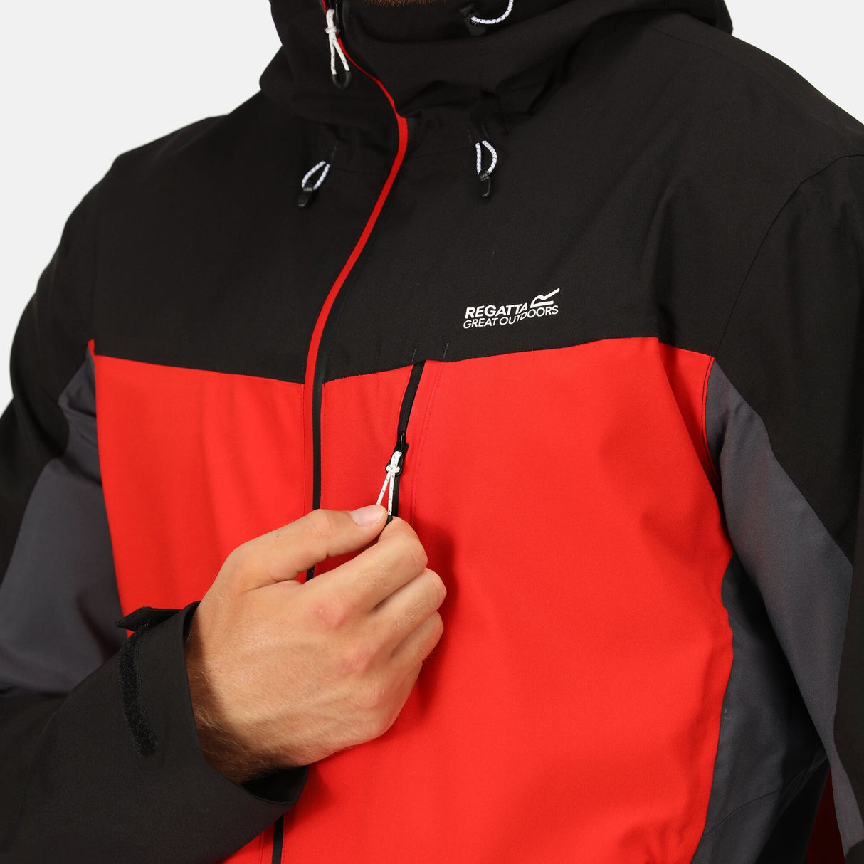 Regatta Mens Birchdale Breathable Waterproof Jacket