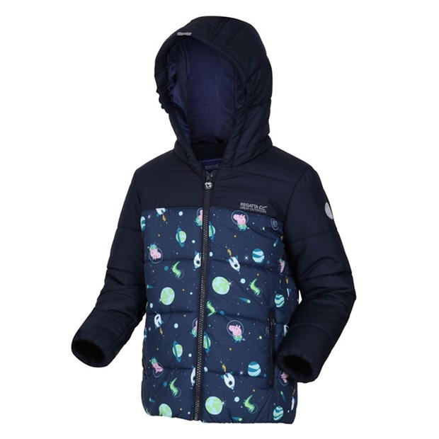 Peppa Pig Regatta Kids Insulated Hooded Padded Jacket