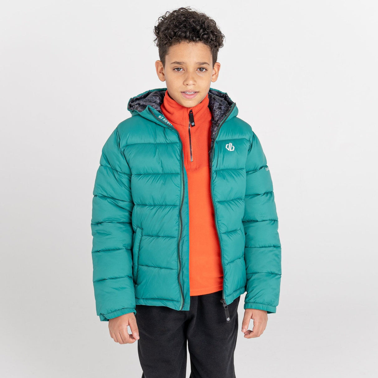 Dare2b Kids Bravo Insulated Hooded Winter Puffer Jacket