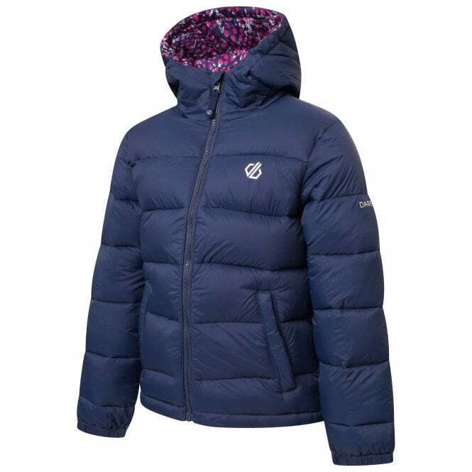 Dare2b Kids Bravo Insulated Hooded Winter Puffer Jacket