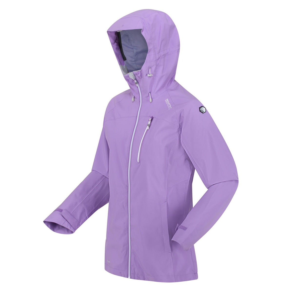 Regatta Womens Britedale Waterproof Breathable Jacket - LED Torch On Hood