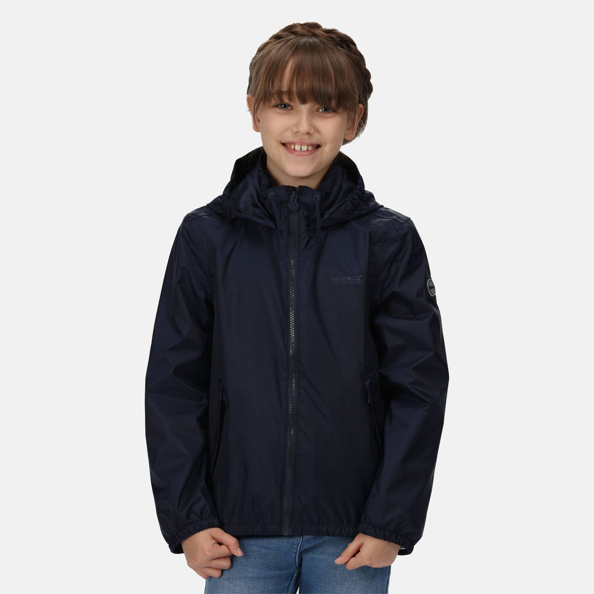 Regatta Kids Catkin Summer Lightweight Waterproof Jacket