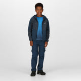 Regatta Kids Dissolver VII Full Zip Hooded Fleece Jacket