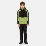 Regatta Kids Dissolver VI Marl Knit Hooded Fleece Jacket