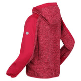 Regatta Kids Dissolver VI Marl Knit Hooded Fleece Jacket