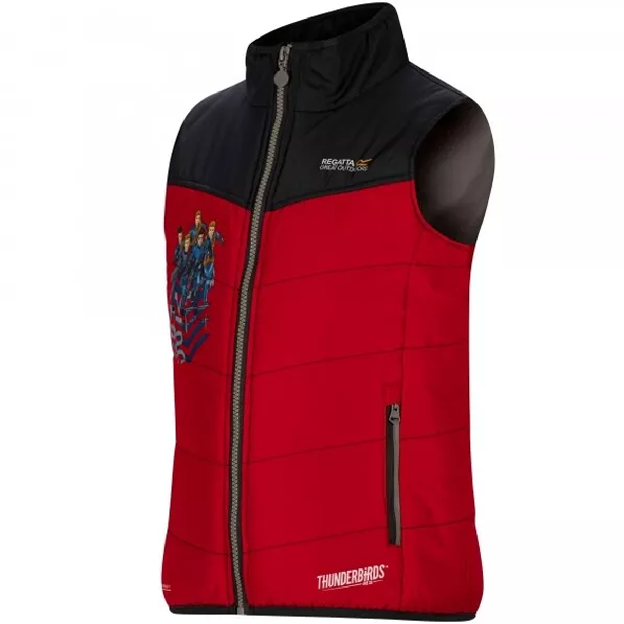 Regatta Thunderbirds Kids Earthbreaker Padded Bodywarmer