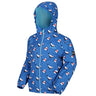 Regatta Kids Ellison Printed Lightweight Waterproof Jacket