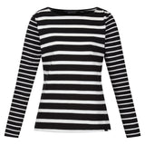 Regatta Womens Farida Striped Long Sleeved T Shirt