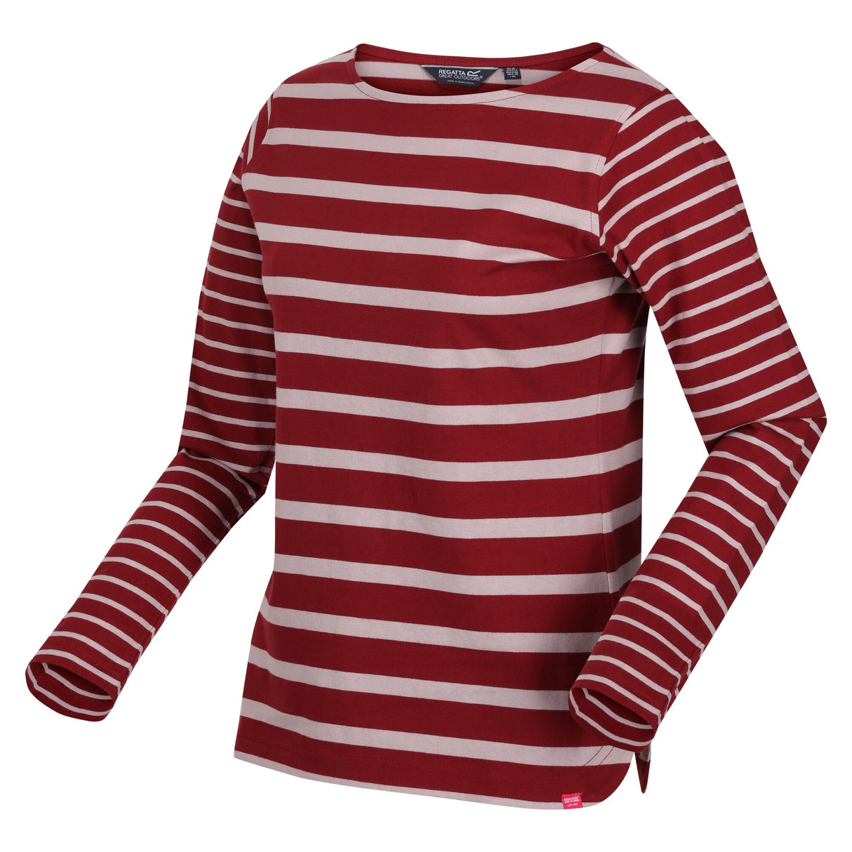 Regatta Womens Farida Striped Long Sleeved T Shirt