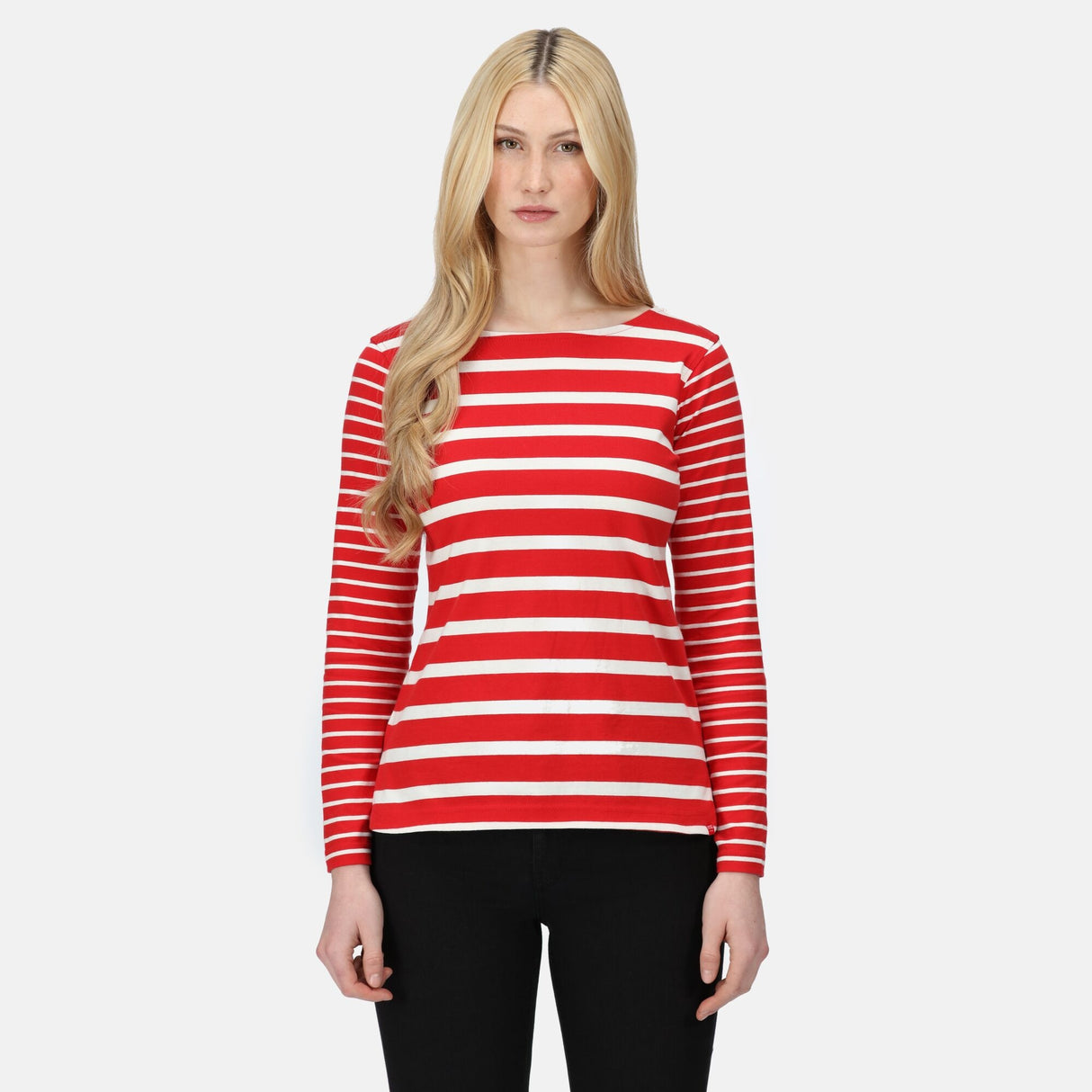 Regatta Womens Farida Striped Long Sleeved T Shirt