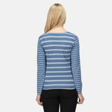 Regatta Womens Farida Striped Long Sleeved T Shirt