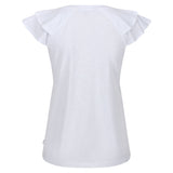 Regatta Womens Ferra Frilled Sleeved Cotton T Shirt