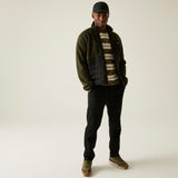 Regatta Mens Frankie Borg Full Zip Hybrid Fleece