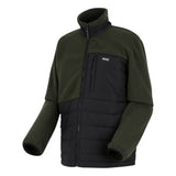 Regatta Mens Frankie Borg Full Zip Hybrid Fleece