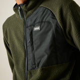 Regatta Mens Frankie Borg Full Zip Fleece Jacket