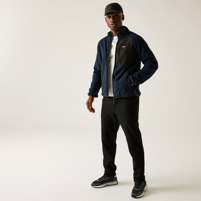 Regatta Mens Frankie Borg Full Zip Fleece Jacket