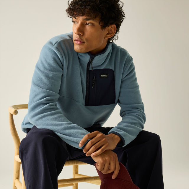 Regatta Mens Frankie Half Zip Fleece Jacket