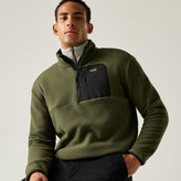 Regatta Mens Frankie Half Zip Fleece Jacket