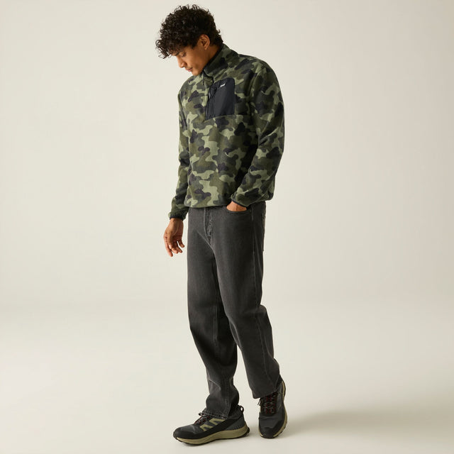 Regatta Mens Frankie Half Zip Fleece Jacket