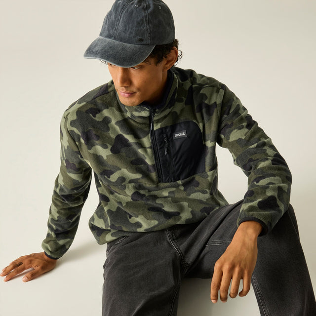 Regatta Mens Frankie Half Zip Fleece Jacket