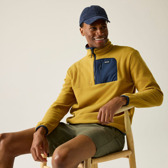 Regatta Mens Frankie Half Zip Fleece Jacket