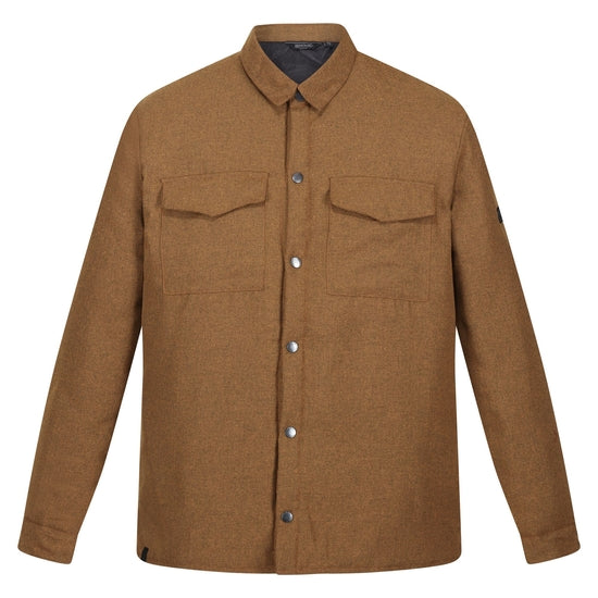 Regatta Mens Gawayne Insulated Wool Effect Winter Shirt