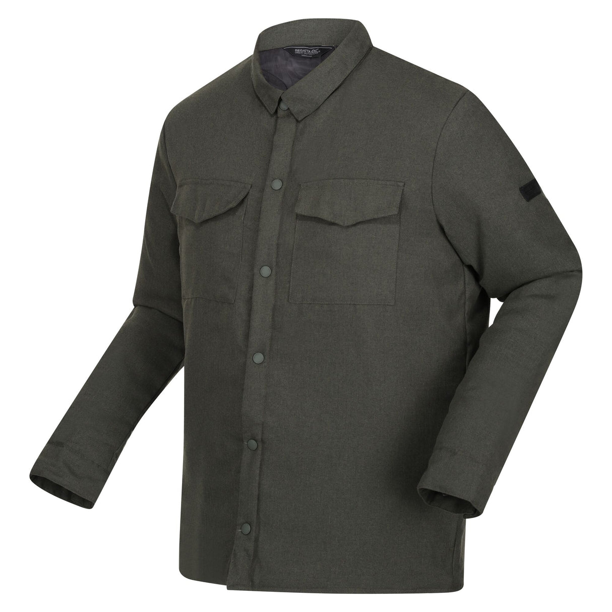 Regatta Mens Gawayne Insulated Wool Effect Winter Shirt