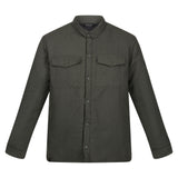 Regatta Mens Gawayne Insulated Wool Effect Winter Shirt