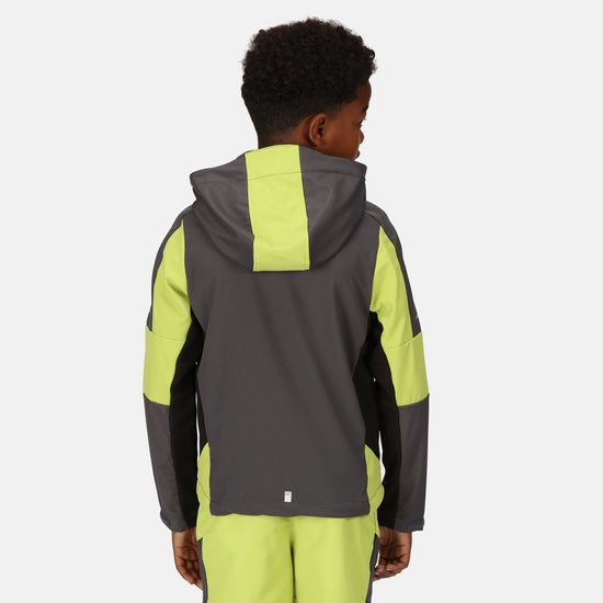 Regatta Kids Acidity VI Hooded Lightweight Softshell Jacket