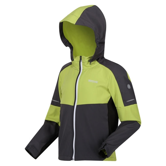 Regatta Kids Acidity VI Hooded Lightweight Softshell Jacket