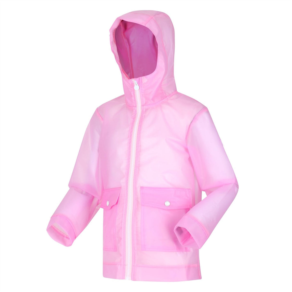 Regatta Kids Hallow Transparent Lightweight Waterproof Jacket