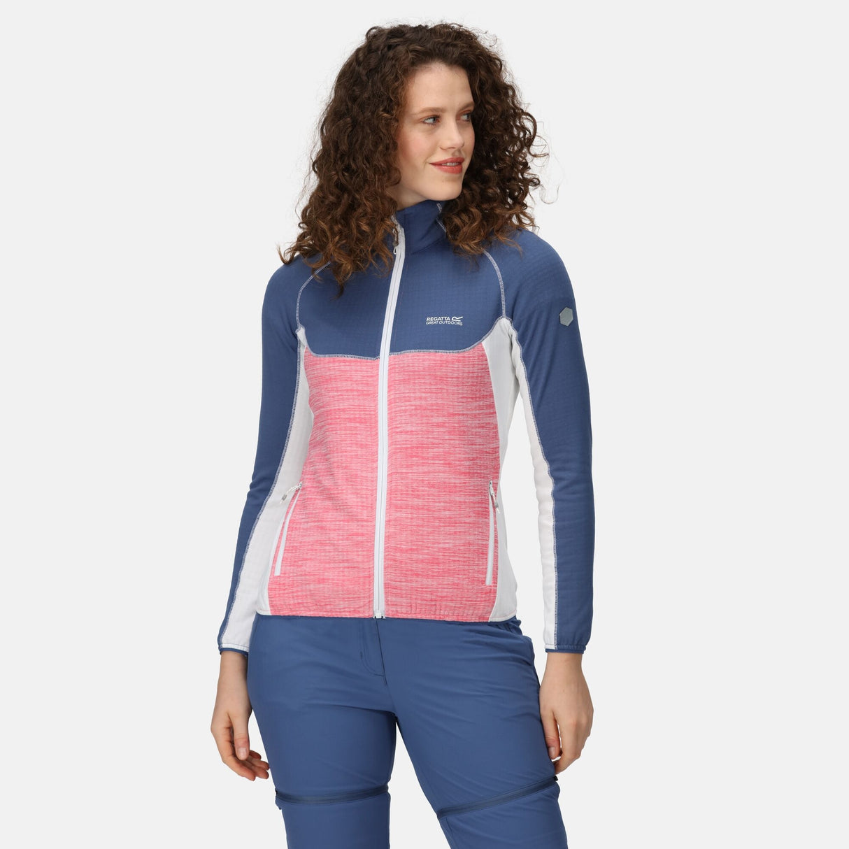 Regatta Womens Hepley Full Zip Stretch Fleece Jacket