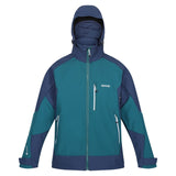 Regatta Mens Hewitts VII Hooded Lined Softshell Jacket