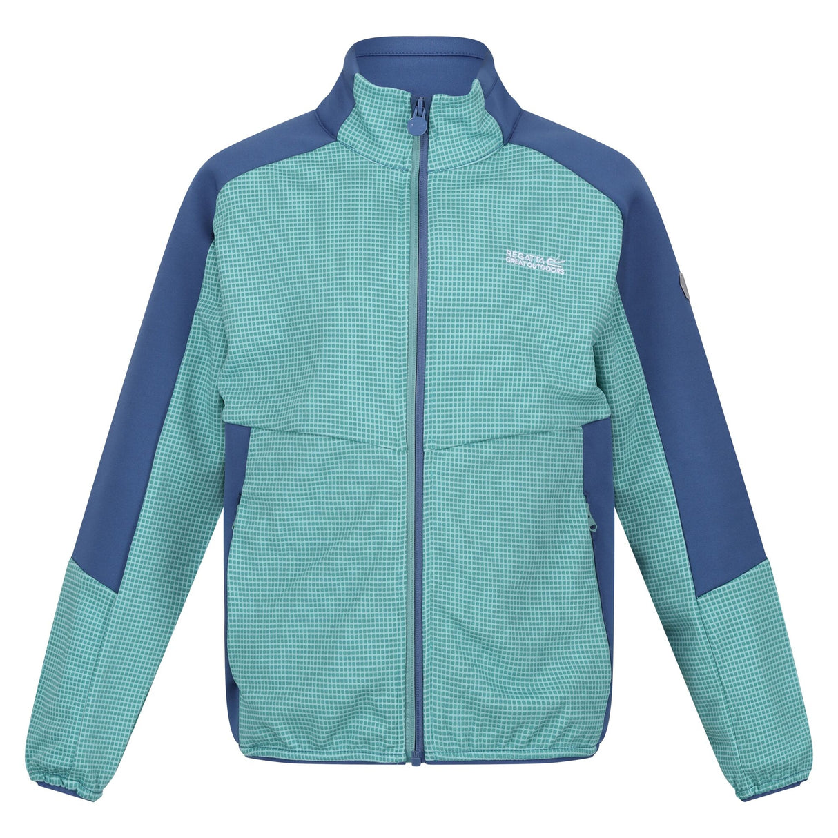 Regatta Kids Highton II Full Zip Stretch Fabric Fleece Jacket