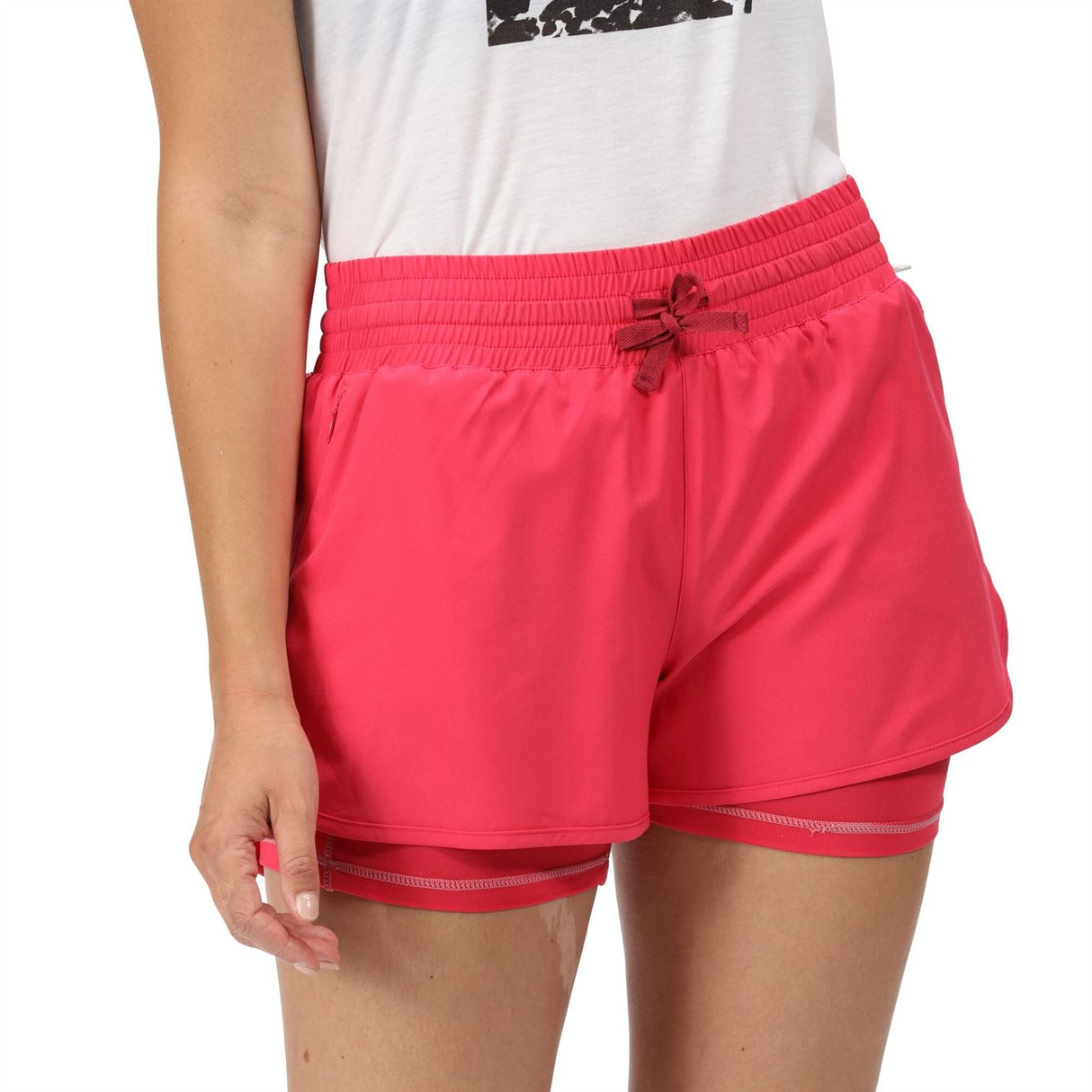 Regatta Womens Hilston 2 in 1 Sports Shorts