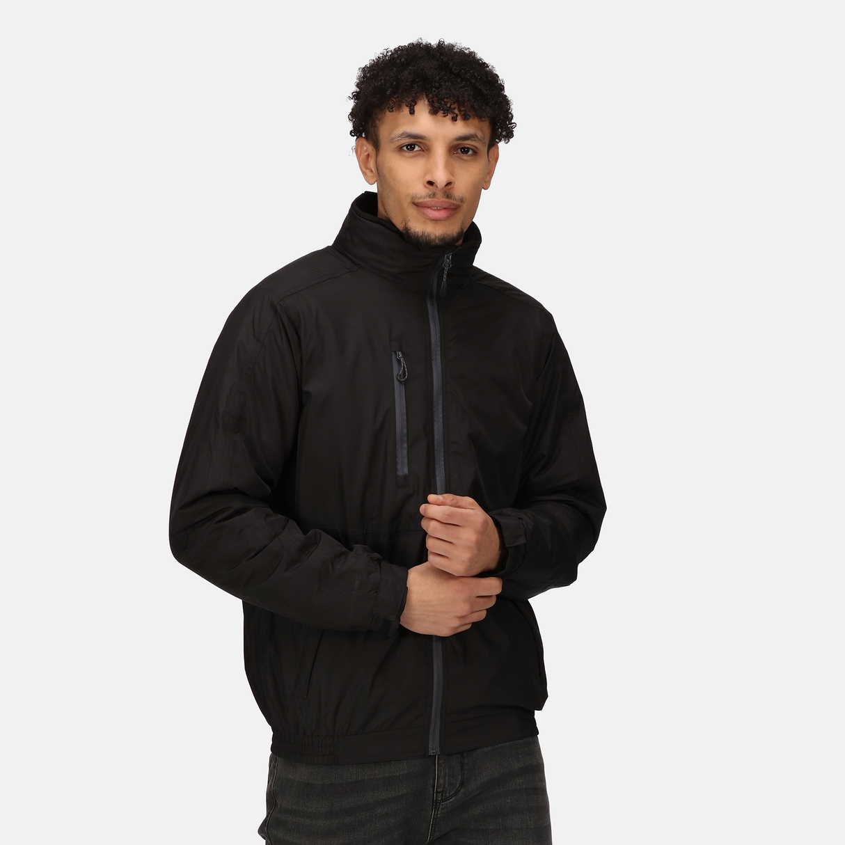 Regatta Mens Honestly Fleece Lined Waterproof Bomber Jacket