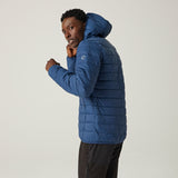 Regatta Mens Hooded Hillpack Lightweight Insulated Puffer Jacket