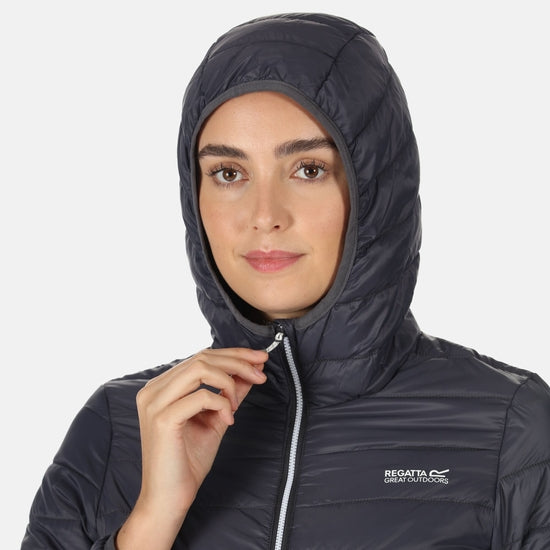 Regatta Womens Hooded Hillpack Lightweight Puffer Jacket