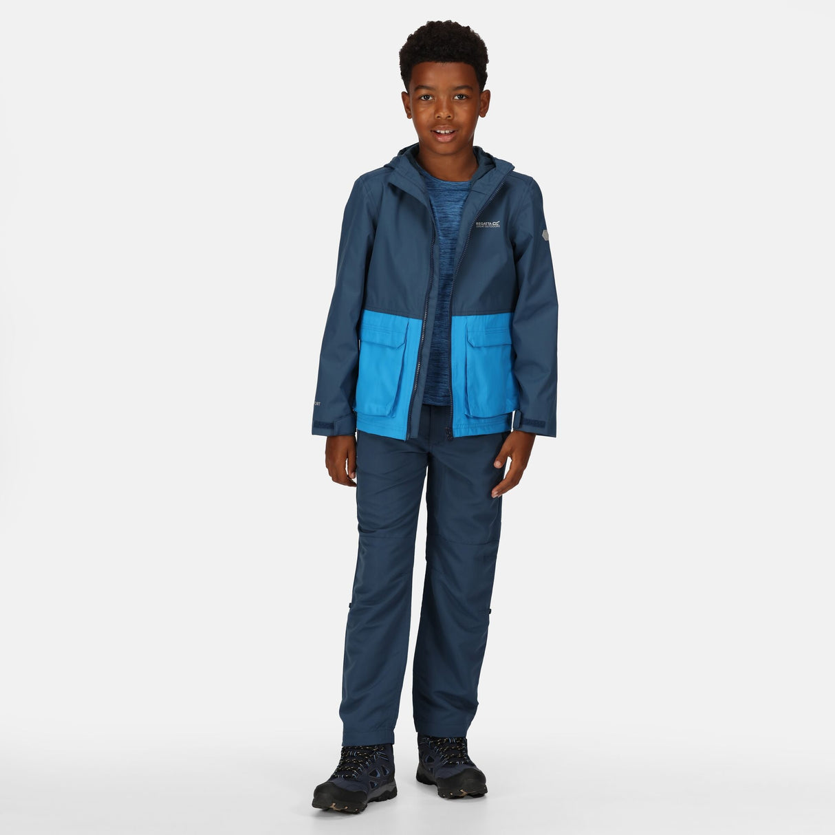 Regatta Kids Hywell Lightweight Waterproof Jacket