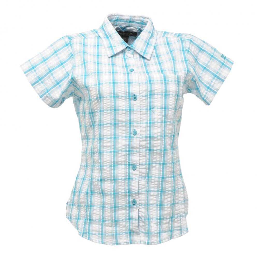 Regatta Womens Jenna II Short Sleeve Check Shirt