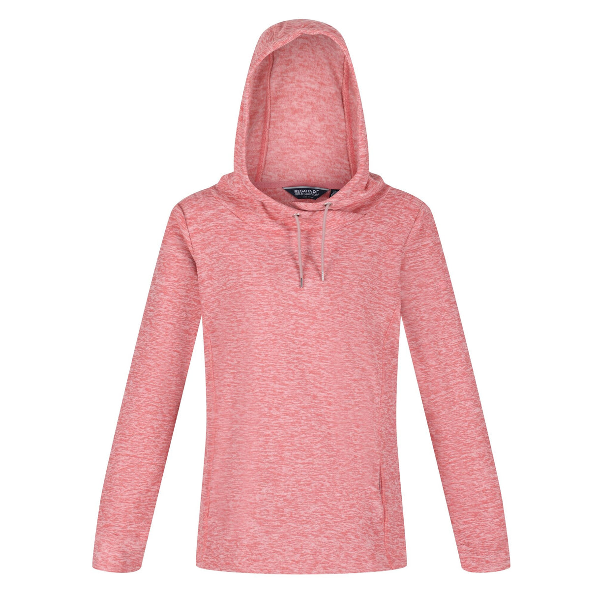 Regatta Womens Kizmit II Hoodie Hooded Marl Fleece Jacket